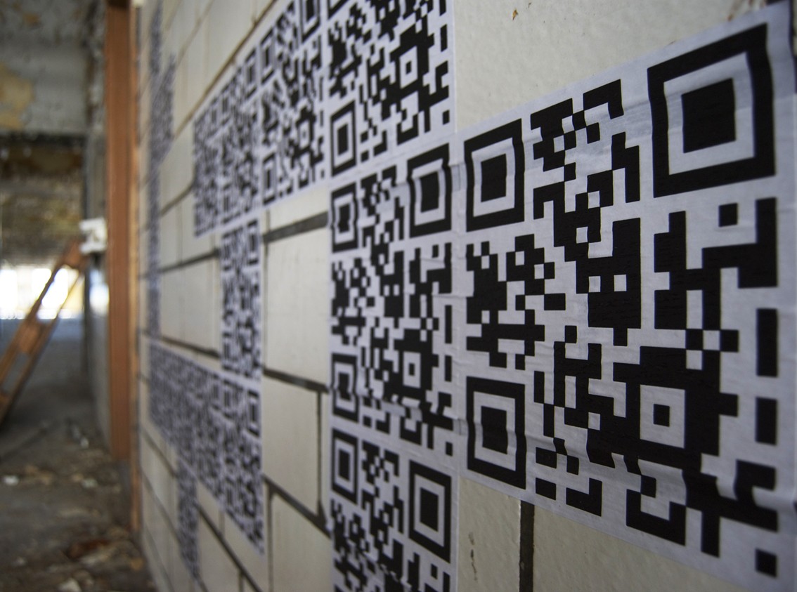 QR Code Street Art