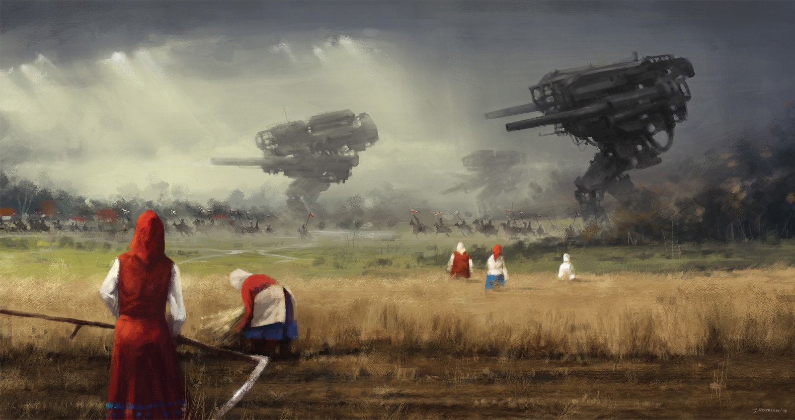 Jakub Rozalski – The art of Mr.Werewolf